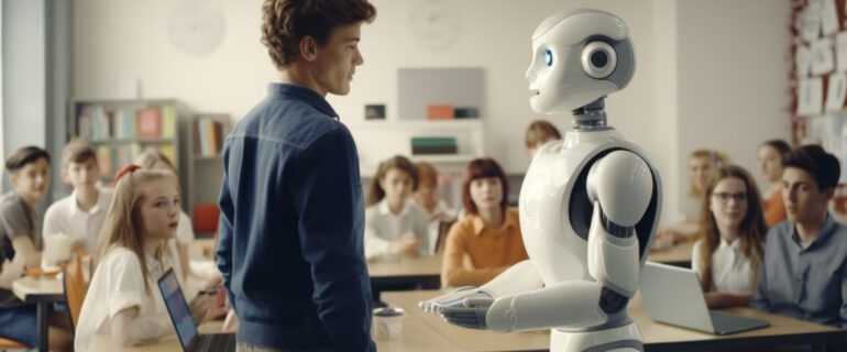 robot-working-as-teacher-instead-humans